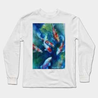Descending Koi Long Sleeve T-Shirt